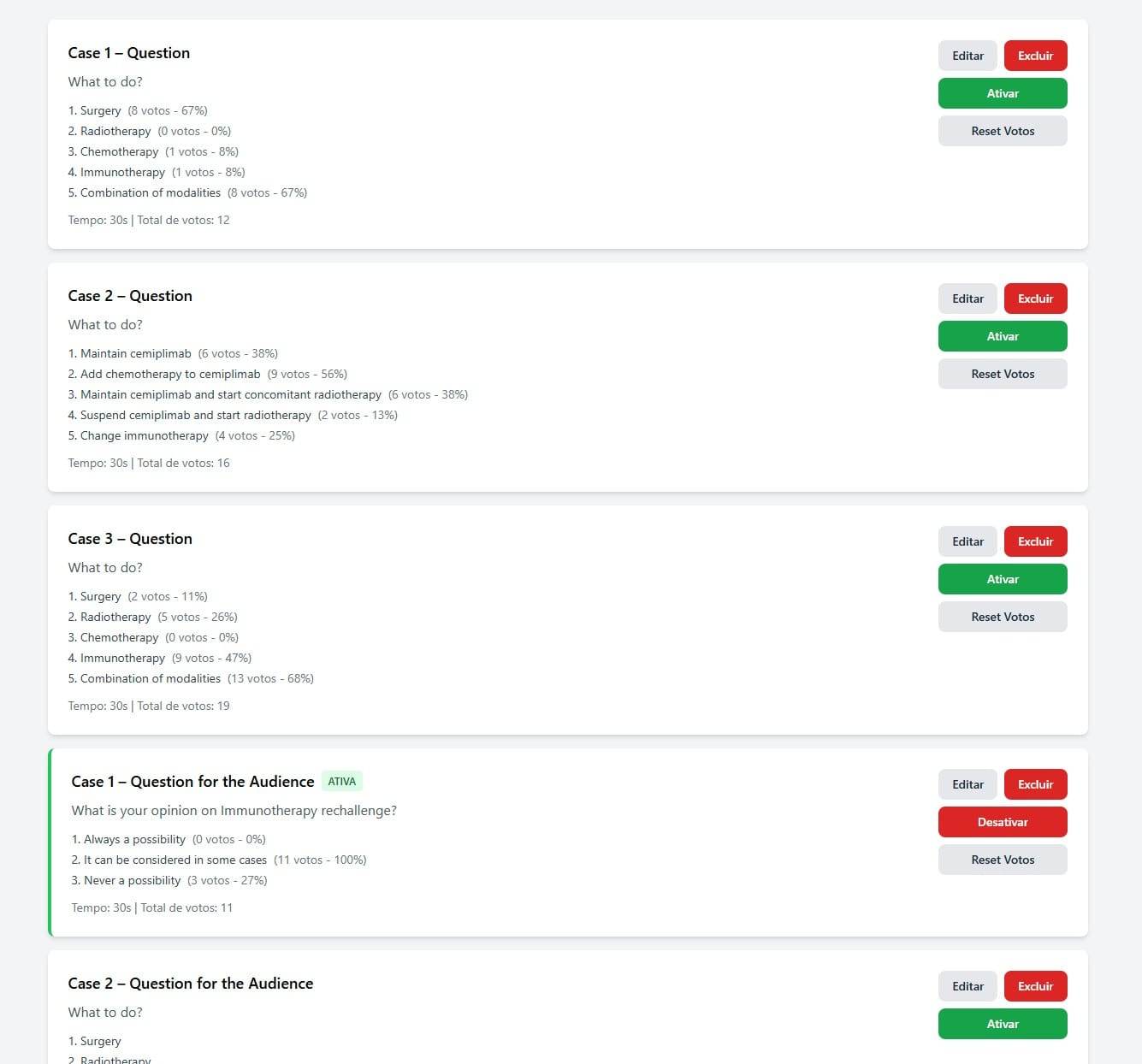 Votação Interativa - 4